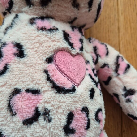 Build-A-Bear Sassy Pink Leopard Kitty Cat Plush Roars Retired Pre-Paw - Picture 4 of 13